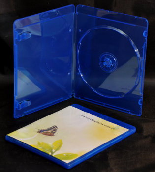 Single Blu ray DVD case (7mm)